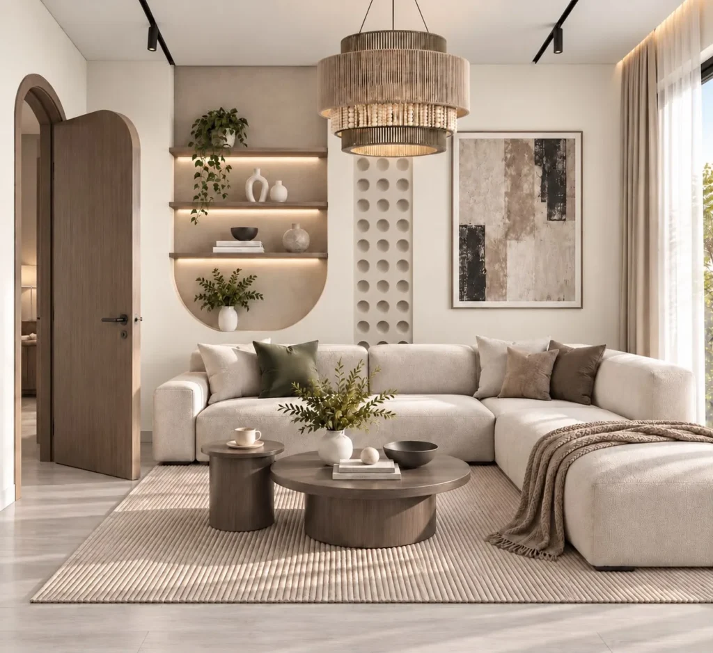 Calm living room