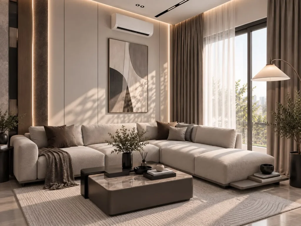 Neutral living space