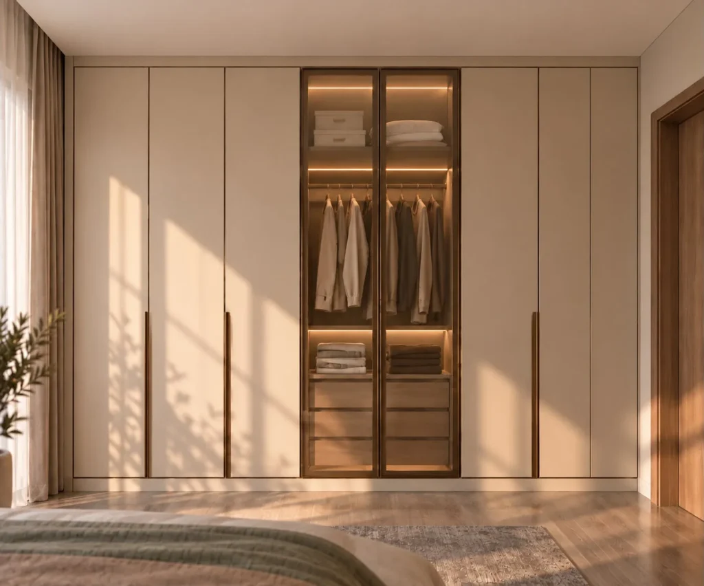 Wardrobes & integrated lighting